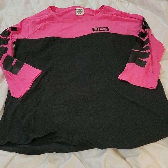 VS PINK BASEBALL TEE NIP - Picture 1 of 3